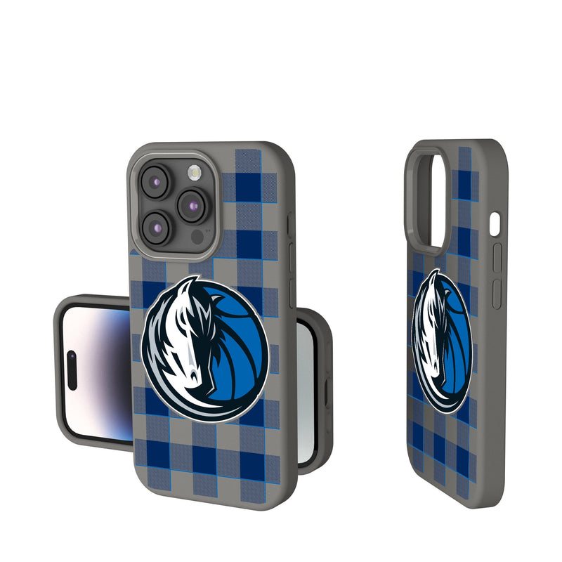 Dallas Mavericks Plaid iPhone Soft Touch Phone Case