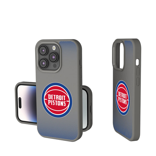 Detroit Pistons Linen iPhone Soft Touch Phone Case