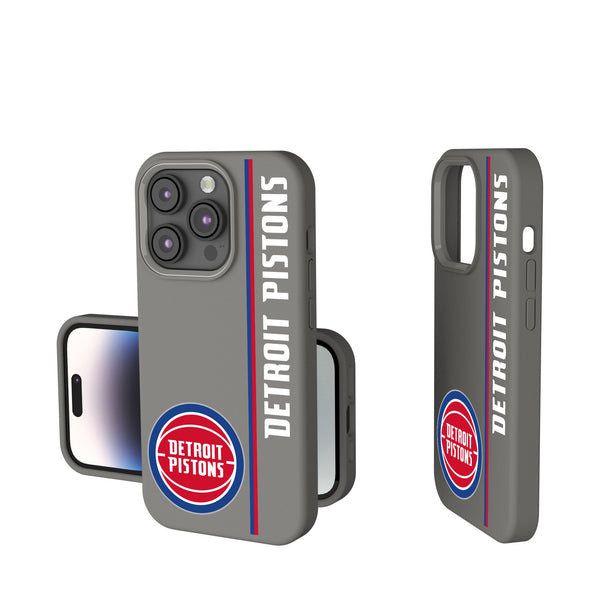 Detroit Pistons Sidebar iPhone Soft Touch Phone Case