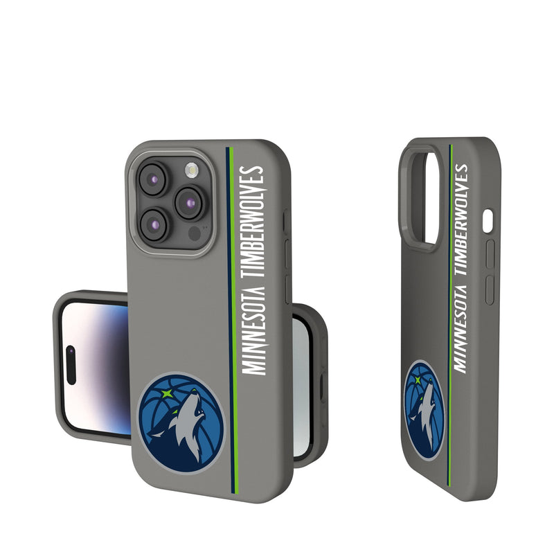 Minnesota Timberwolves Sidebar iPhone Soft Touch Phone Case