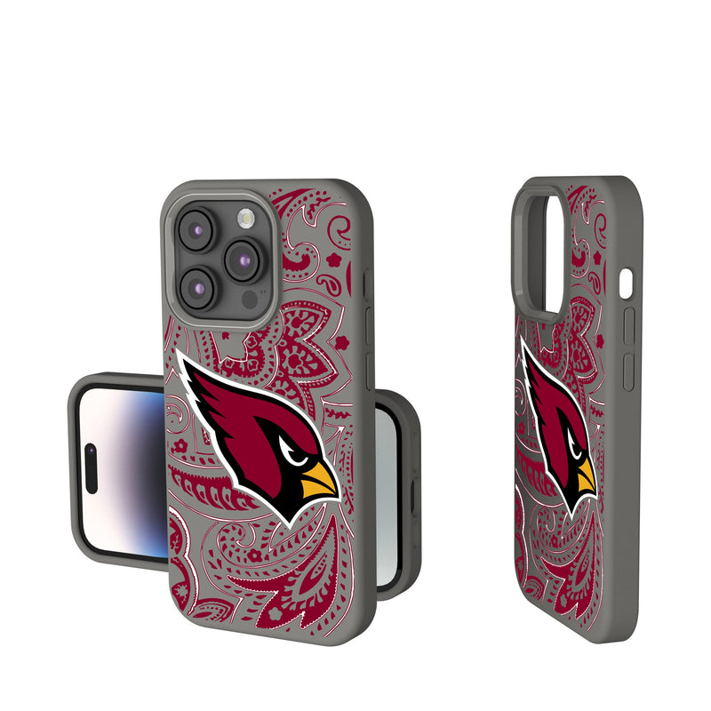 Arizona Cardinals Paisley iPhone Soft Touch Phone Case