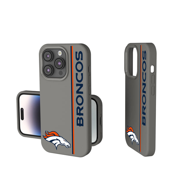 Denver Broncos Sidebar iPhone Soft Touch Phone Case