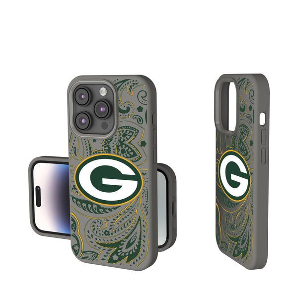 Green Bay Packers Paisley iPhone Soft Touch Phone Case