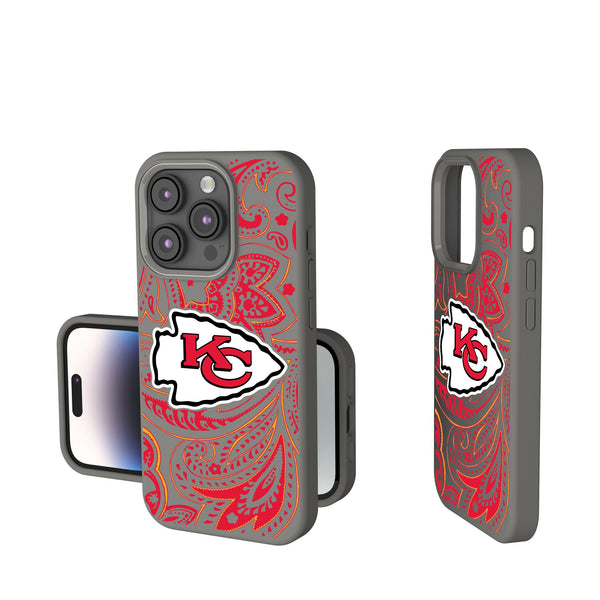 Kansas City Chiefs Paisley iPhone Soft Touch Phone Case