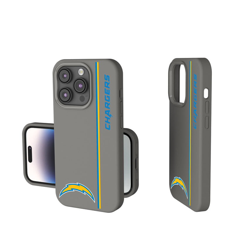 Los Angeles Chargers Sidebar iPhone Soft Touch Phone Case