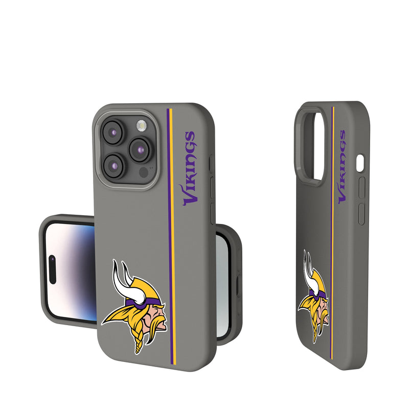 Minnesota Vikings Sidebar iPhone Soft Touch Phone Case