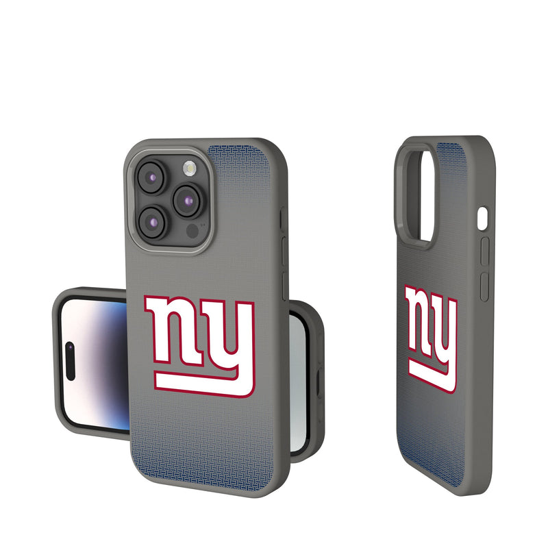 New York Giants Linen iPhone Soft Touch Phone Case