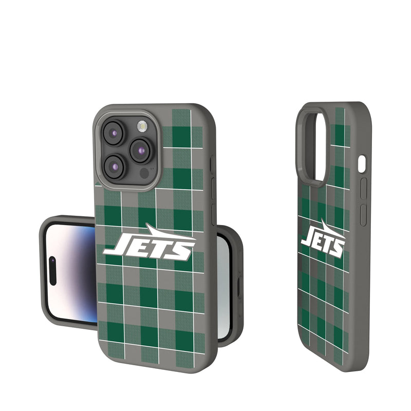 New York Jets Plaid iPhone Soft Touch Phone Case