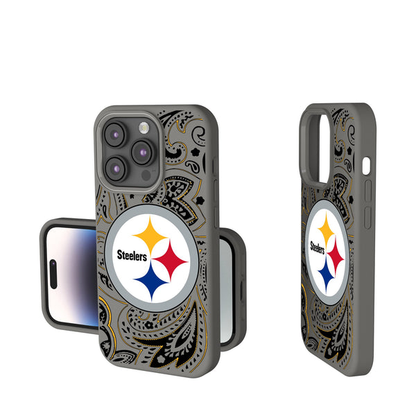 Pittsburgh Steelers Paisley iPhone Soft Touch Phone Case