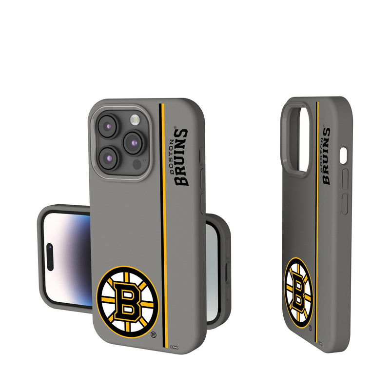 Boston Bruins Sidebar iPhone Soft Touch Phone Case