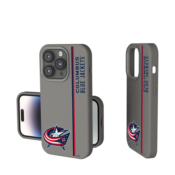 Columbus Blue Jackets Sidebar iPhone Soft Touch Phone Case