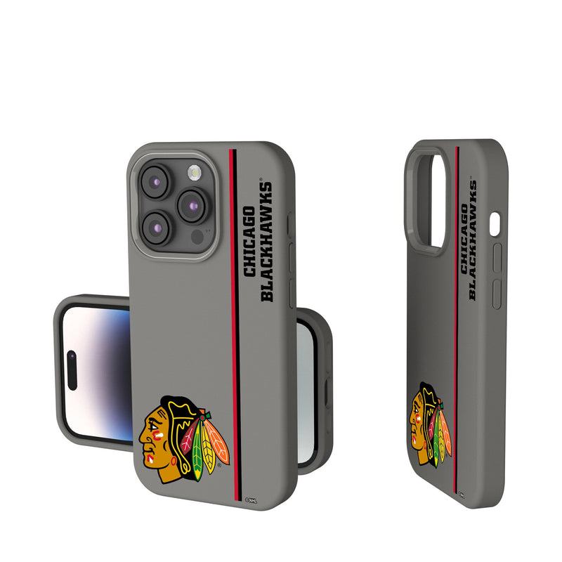 Chicago Blackhawks Sidebar iPhone Soft Touch Phone Case