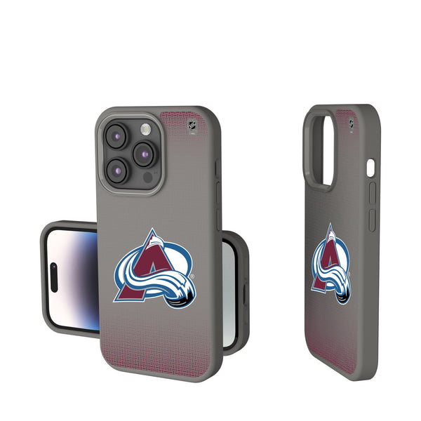 Colorado Avalanche Linen iPhone Soft Touch Phone Case