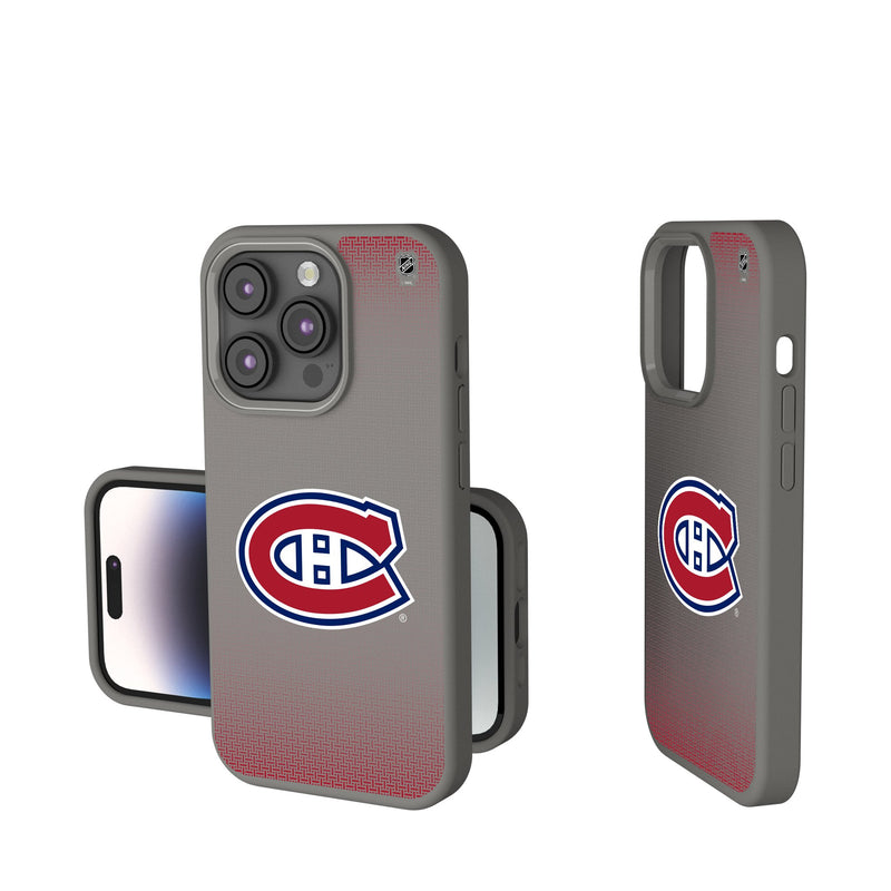 Montreal Canadiens Linen iPhone Soft Touch Phone Case