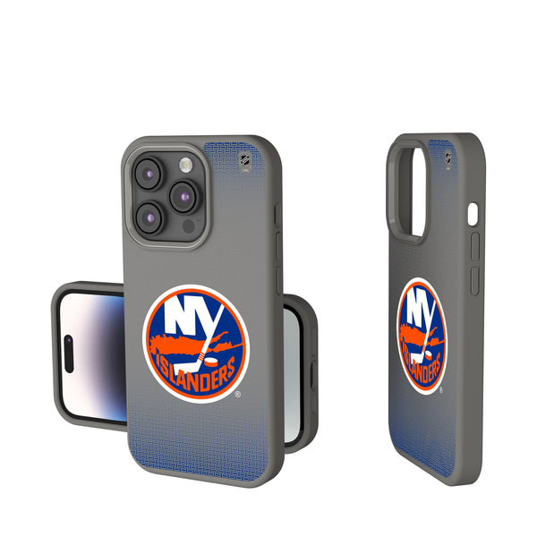 New York Islanders Linen iPhone Soft Touch Phone Case