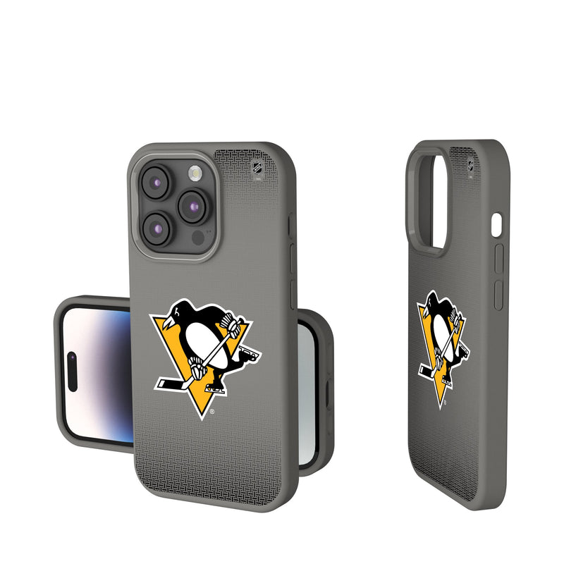 Pittsburgh Penguins Linen iPhone Soft Touch Phone Case