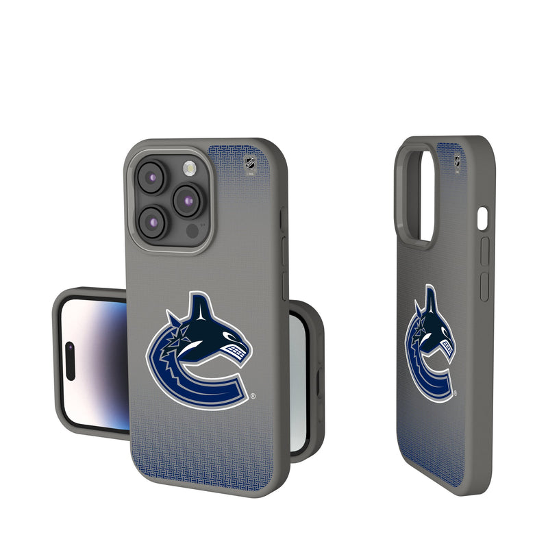 Vancouver Canucks Linen iPhone Soft Touch Phone Case