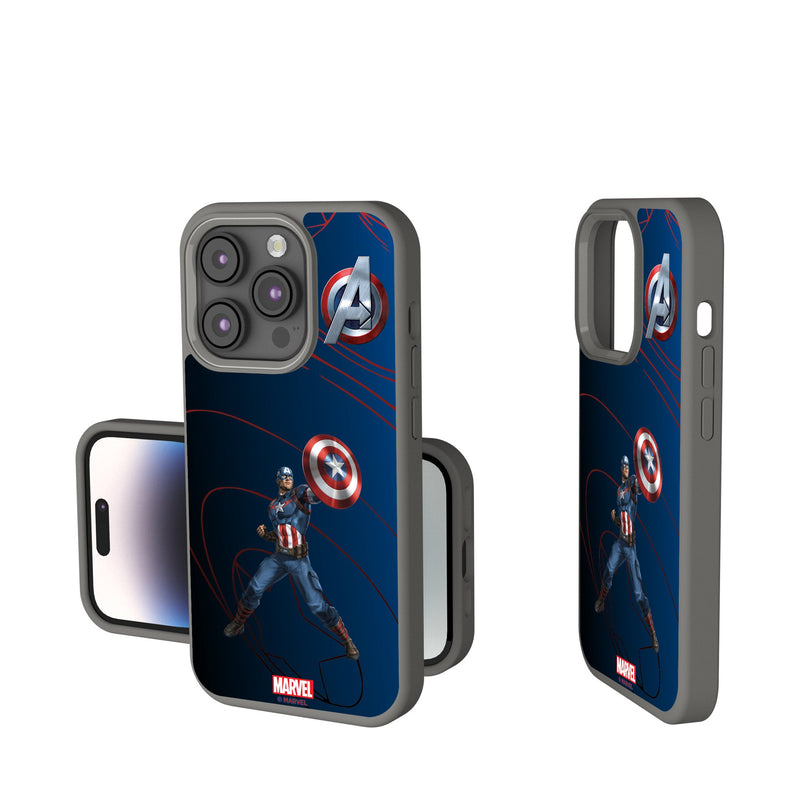 Marvel Avengers Captain America MechLine iPhone Soft Touch Phone Case