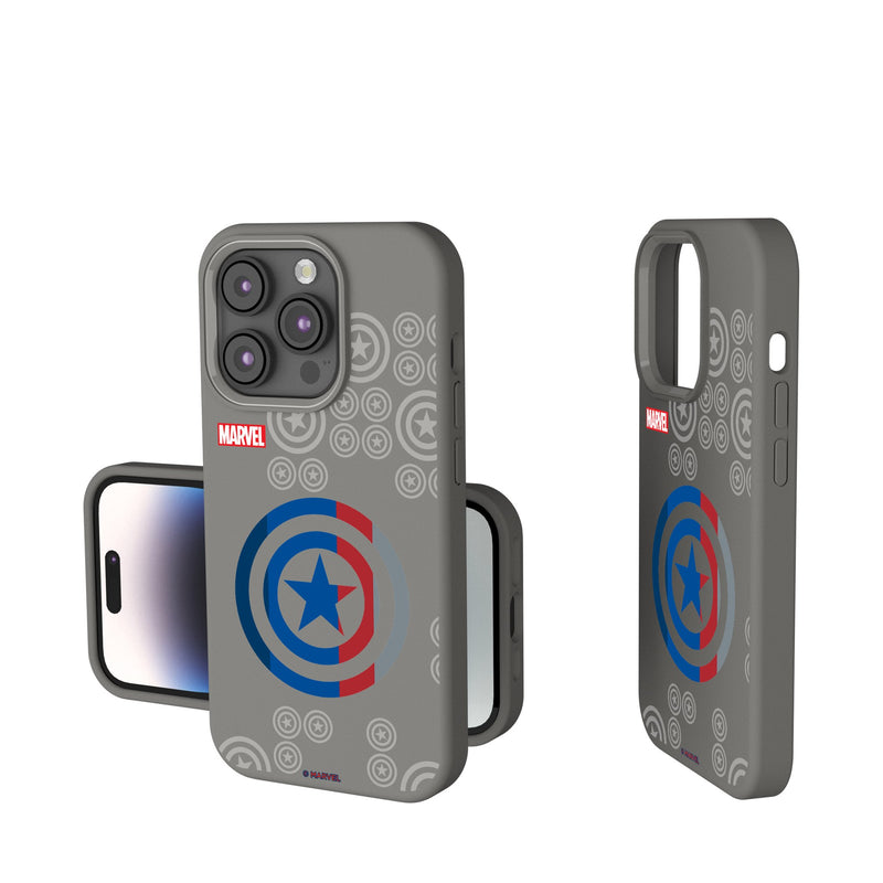 Marvel Avengers Captain America Sigil iPhone Soft Touch Phone Case