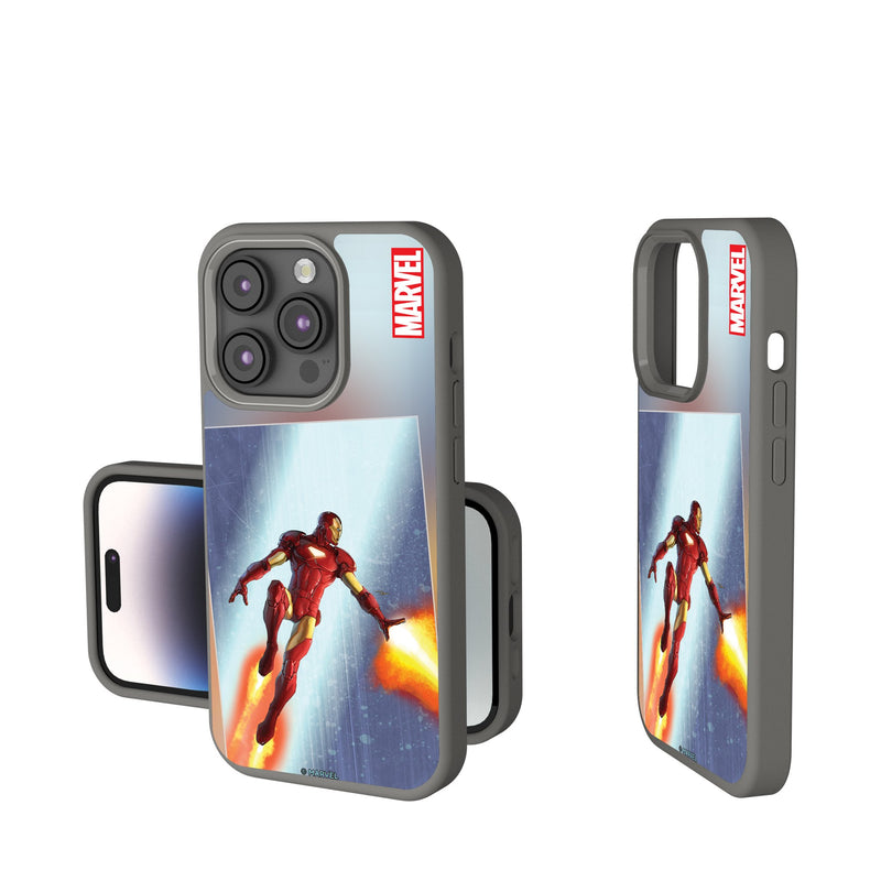 Marvel Avengers Iron Man Cover Art iPhone Soft Touch Phone Case