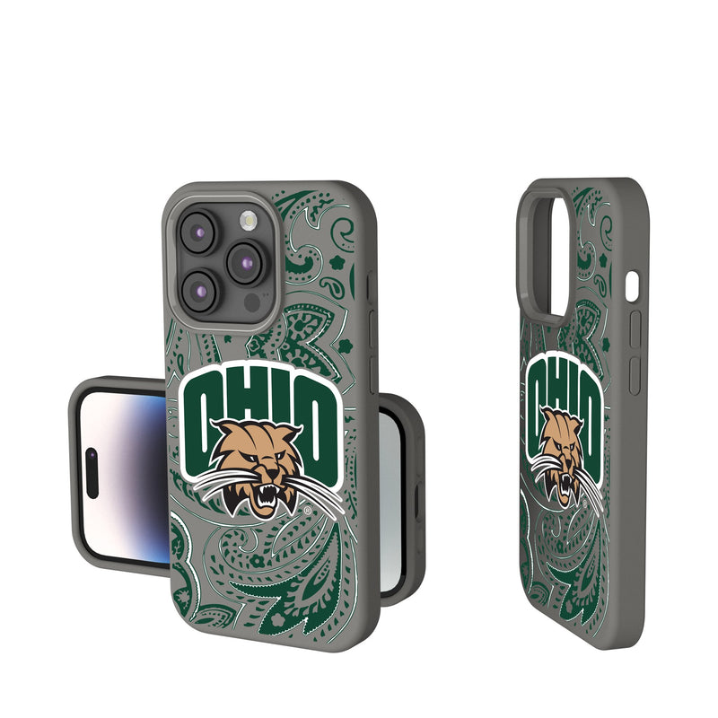 Ohio University Bobcats Paisley iPhone Soft Touch Phone Case