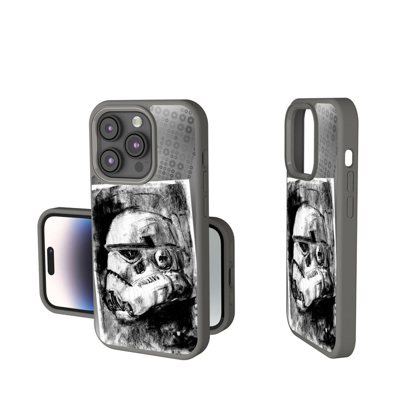 Star Wars Stormtrooper Portrait iPhone Soft Touch Phone Case