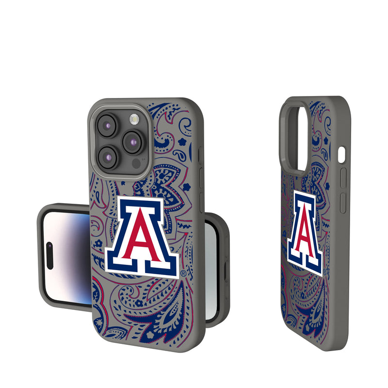 University of Arizona Wildcats Paisley iPhone Soft Touch Phone Case