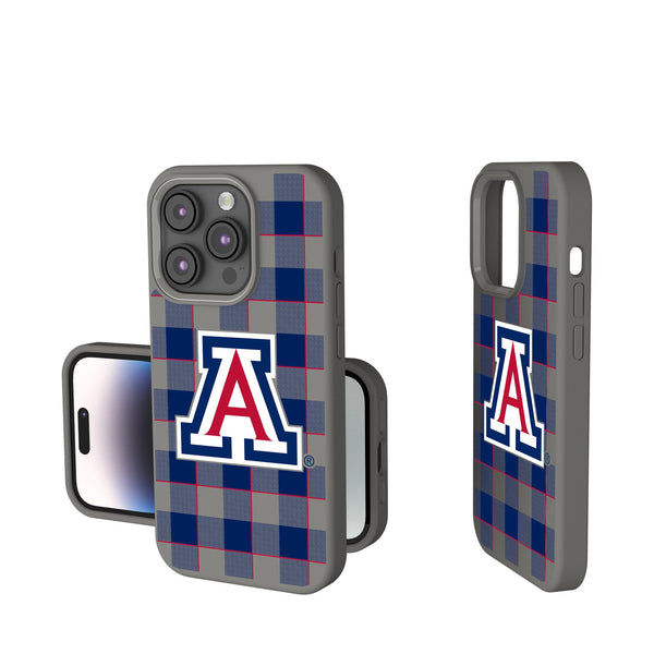 University of Arizona Wildcats Plaid iPhone Soft Touch Phone Case