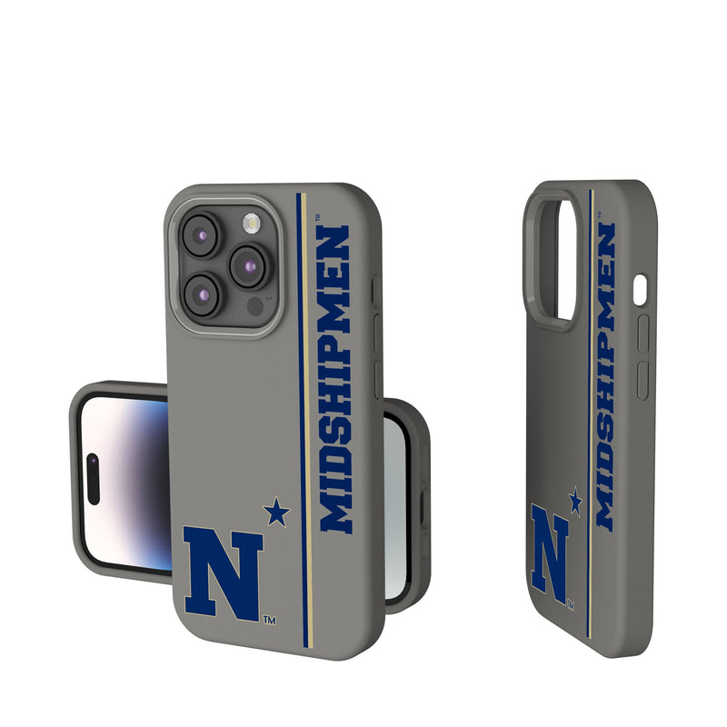 United State Naval Academy Midshipmen Sidebar iPhone Soft Touch Phone Case