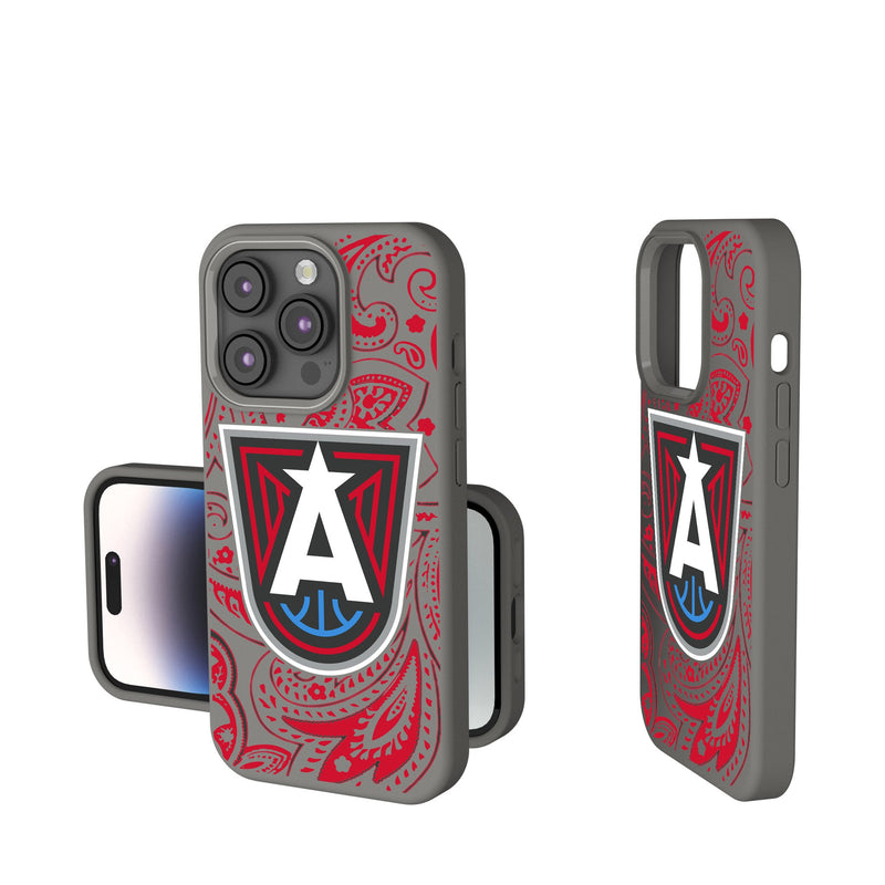 Atlanta Dream Paisley iPhone Soft Touch Phone Case