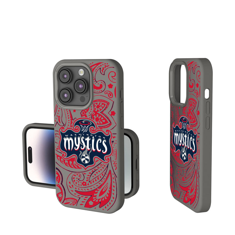 Washington Mystics Paisley iPhone Soft Touch Phone Case