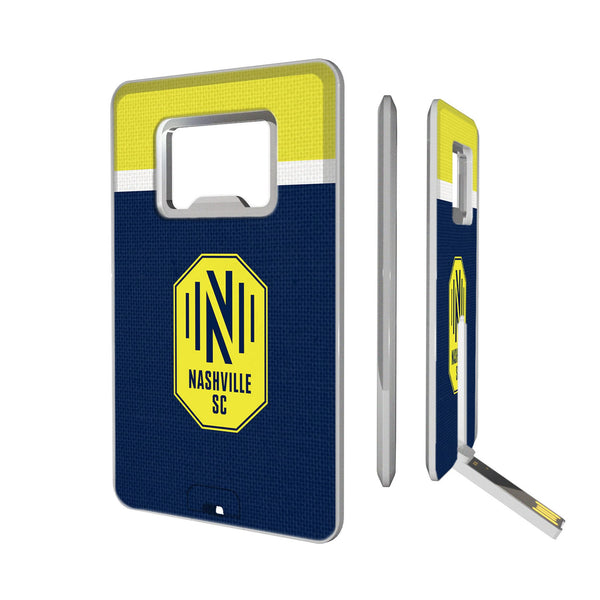 Nashville SC  Stripe Credit Card USB Drive with Bottle Opener 32GB