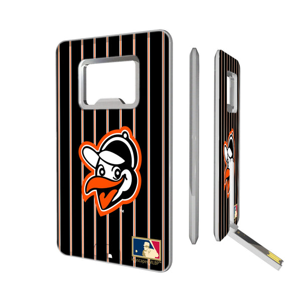 Baltimore Orioles 1955 - Cooperstown Collection Pinstripe Credit Card USB Drive with Bottle Opener 32GB