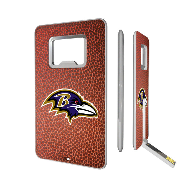 Baltimore Ravens Football Credit Card USB Drive with Bottle Opener 32GB