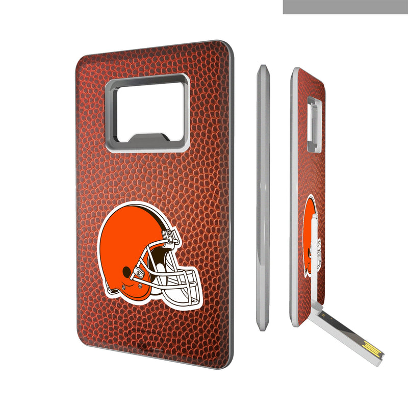 Cleveland Browns Football Credit Card USB Drive with Bottle Opener 32GB