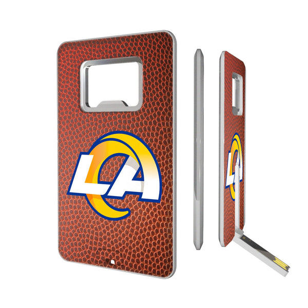 Los Angeles Rams Football Credit Card USB Drive with Bottle Opener 32GB