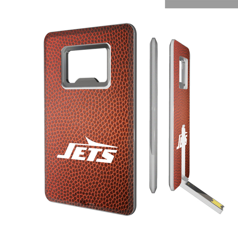 New York Jets Football Credit Card USB Drive with Bottle Opener 32GB