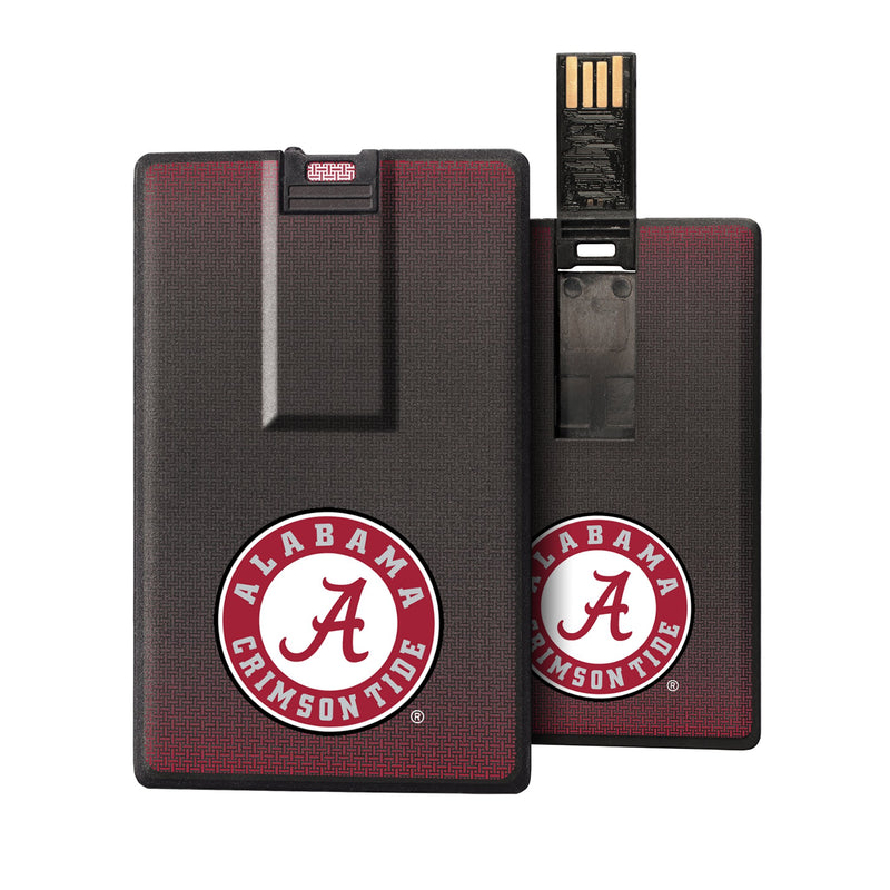 Alabama Crimson Tide Linen Credit Card USB Drive 32GB