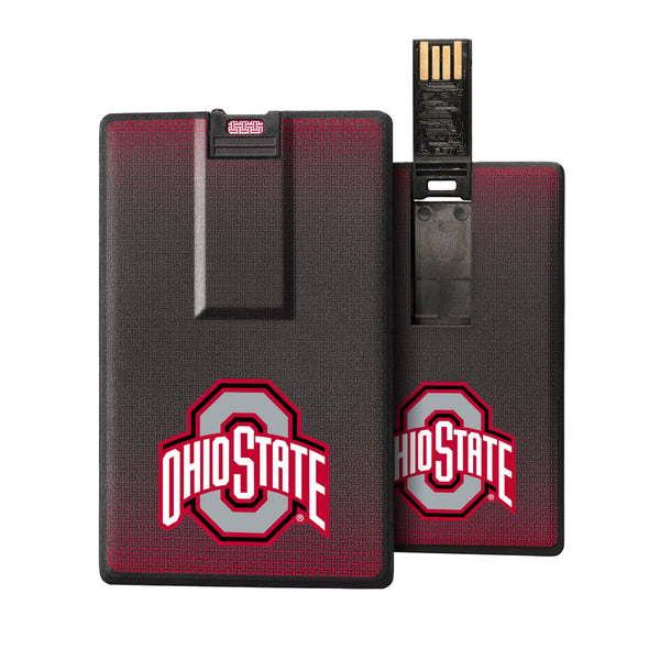 Ohio State Buckeyes Linen Credit Card USB Drive 32GB