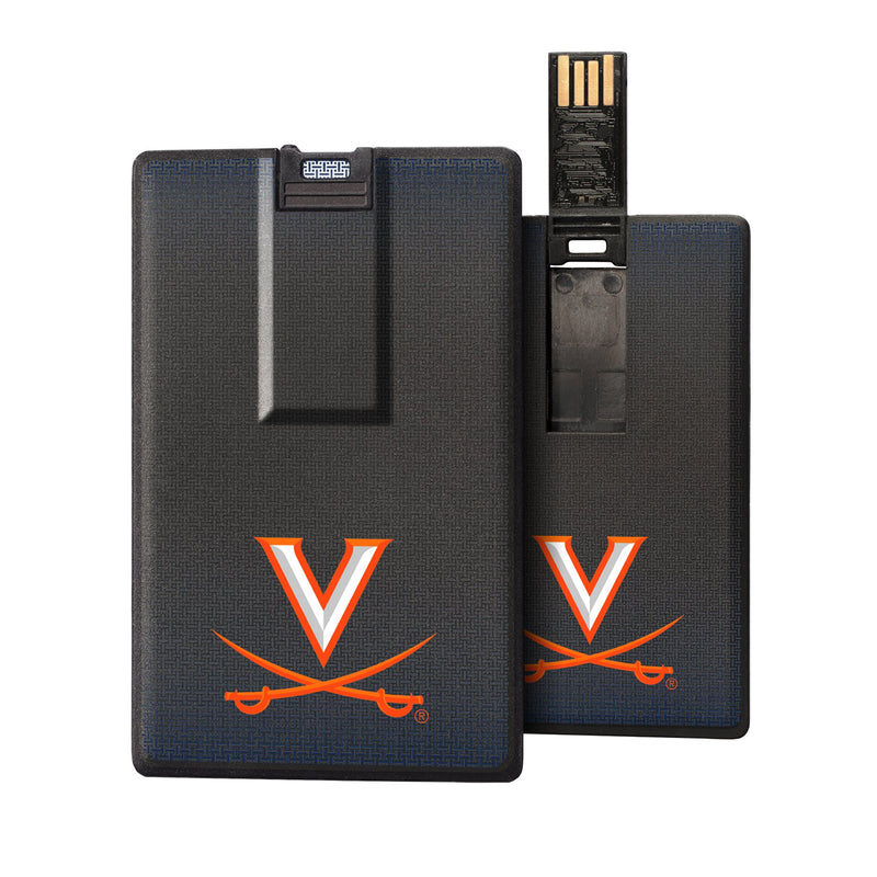 Virginia Cavaliers Linen Credit Card USB Drive 32GB