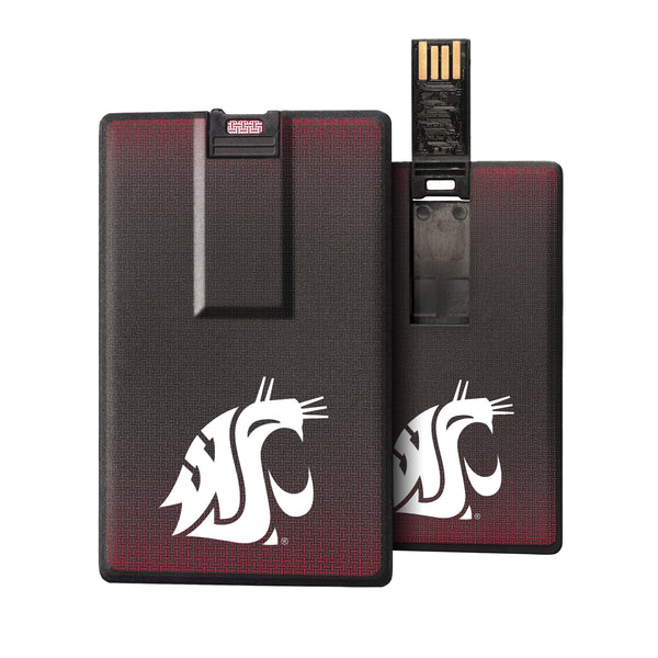 Washington State Cougars Linen Credit Card USB Drive 32GB