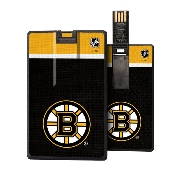 Boston Bruins Stripe Credit Card USB Drive 32GB