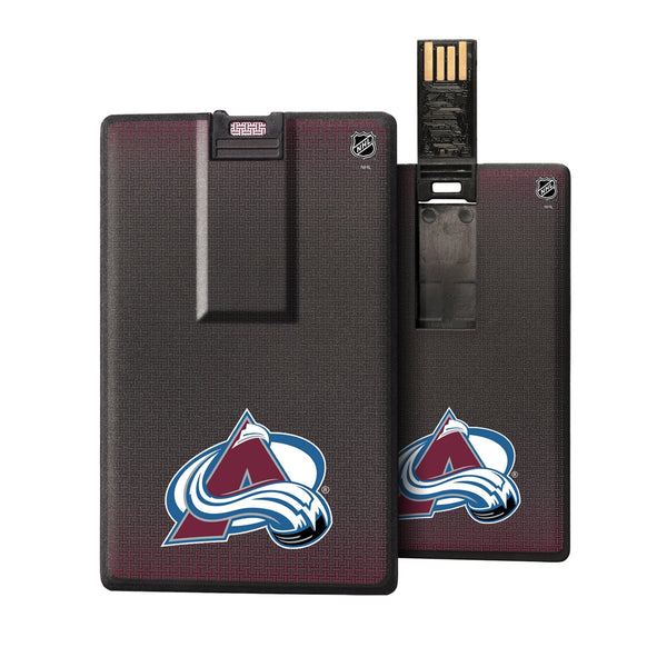 Colorado Avalanche Linen Credit Card USB Drive 32GB