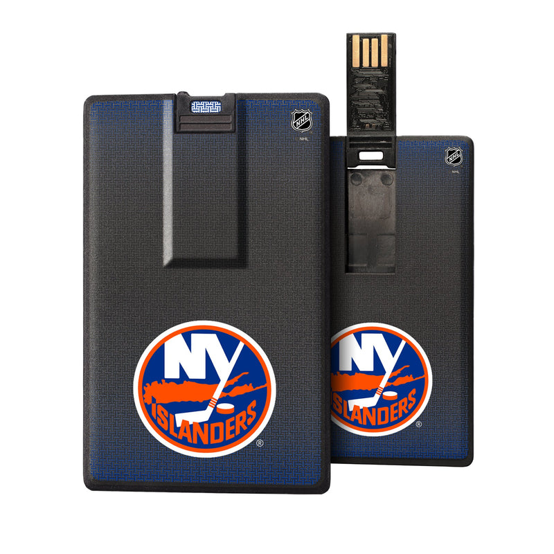 New York Islanders Linen Credit Card USB Drive 32GB