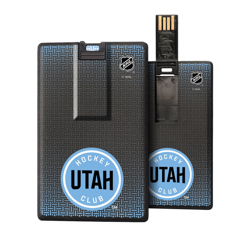 Utah Hockey Club Linen Credit Card USB Drive 32GB