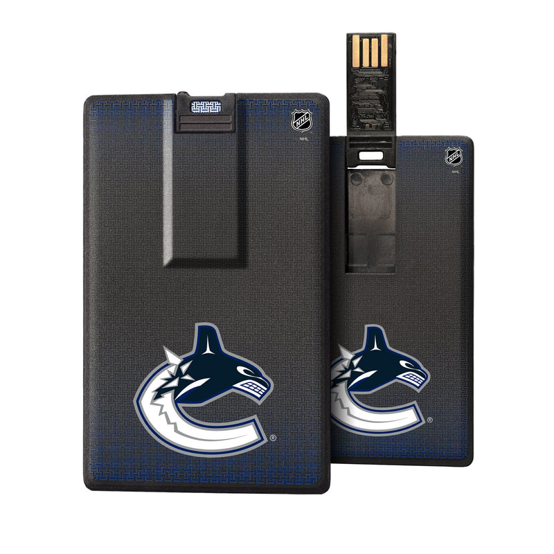 Vancouver Canucks Linen Credit Card USB Drive 32GB