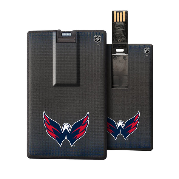 Washington Capitals Linen Credit Card USB Drive 32GB