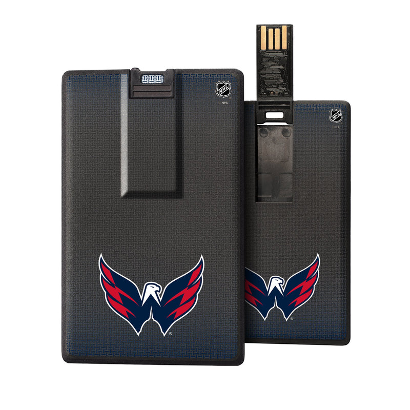 Washington Capitals Linen Credit Card USB Drive 32GB