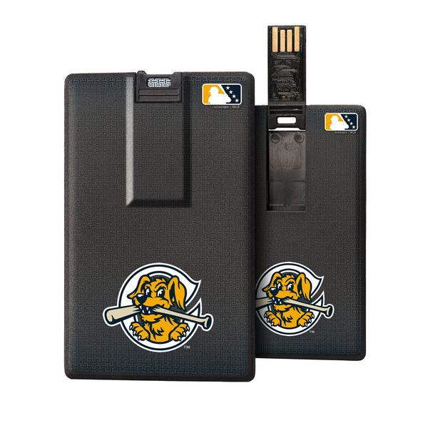 Charleston RiverDogs Linen Credit Card USB Drive 32GB