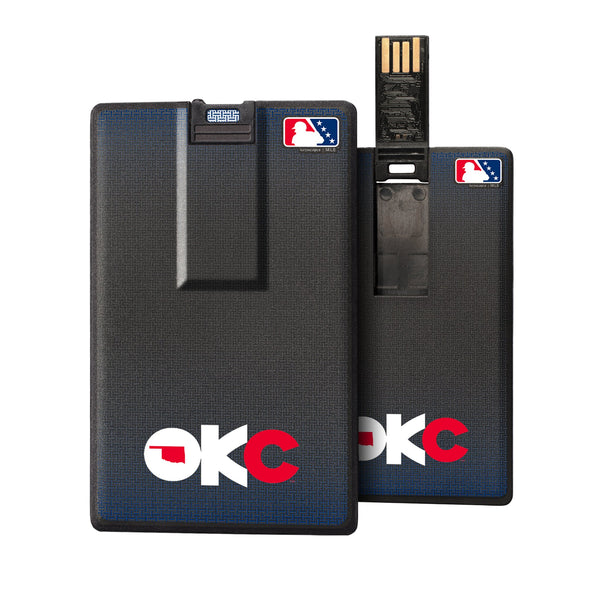 Oklahoma City Baseball Club Linen Credit Card USB Drive 32GB